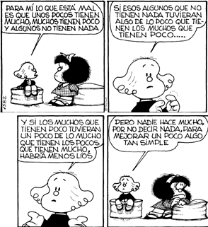 Libertad. Mafalda