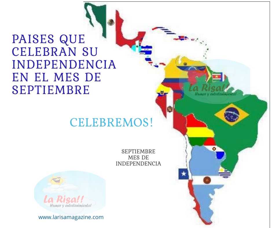Paises que celebran su Independencia