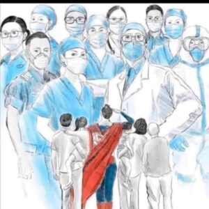 el coronavirus y superman
