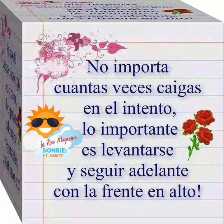 Levantarse. Frases. La Risa Magazine