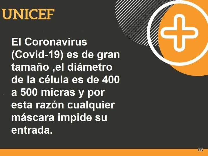 la mascara para el coronavirus